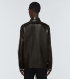 Rick Owens - Leather blouson jacket