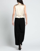 Semicouture Womens Tailored Vest in Beige