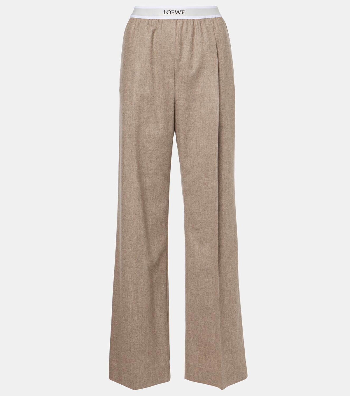 Loewe Wool and cashmere wide-leg pants Loewe Loewe Wool and cashmere wide-leg pants Loewe
