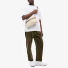 Taikan Men's Large Corduroy Sacoche Cross Body Bag in Tan Corduroy