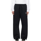 Fear of God ESSENTIALS Black Varsity Flare Sweatpants