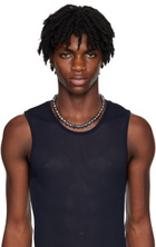 Pearl Octopuss.y Purple Noir Pearl Necklace