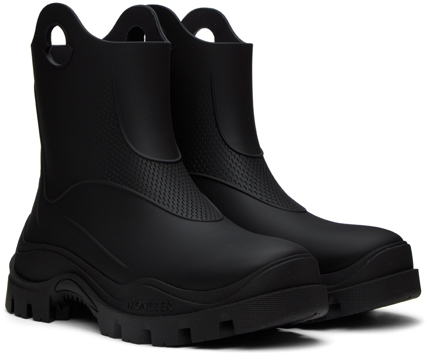 Moncler Black Misty Rain Boots Moncler