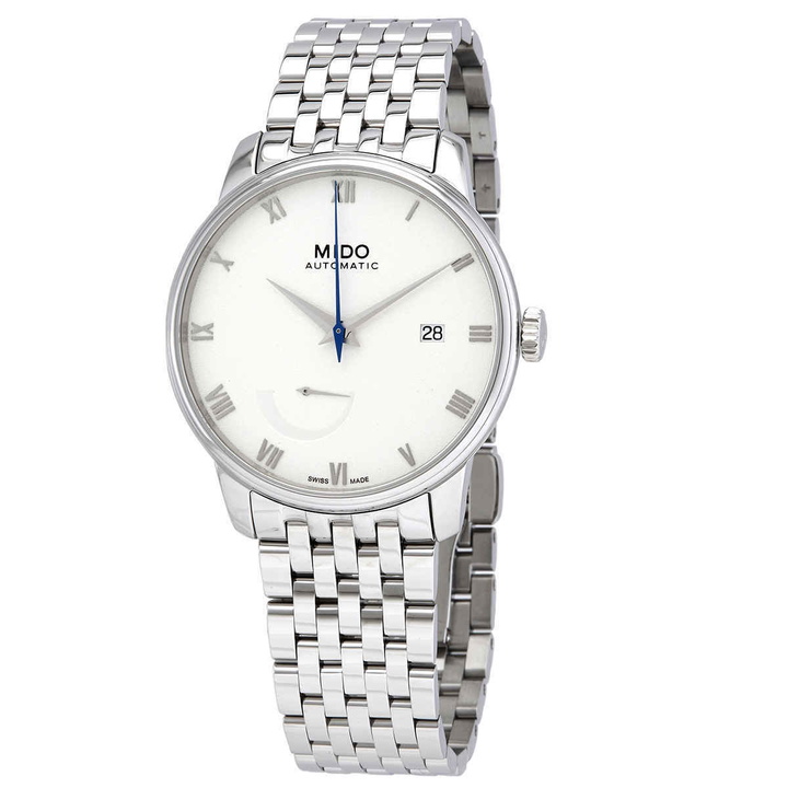 Photo: Mido Baroncelli Power Reserve Automatic White Dial Mens Watch M027.428.11.013.00