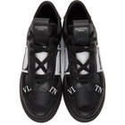 Valentino Black and White Valentino Garavani VL7N Low-Top Sneakers