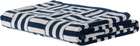Baina Navy & Gray Willis Pool Towel