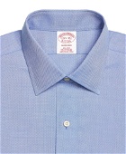 Brooks Brothers Men's Madison Relaxed-Fit Dress Shirt, Non-Iron Royal Oxford | Blue