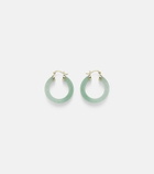 Mateo 14kt gold (585/1000) earrings with jade