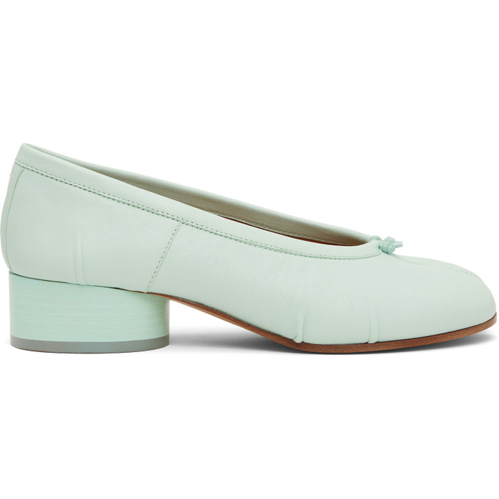 Photo: Maison Margiela Blue Tabi Ballerina Heels