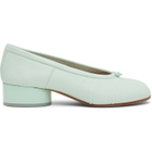 Maison Margiela Blue Tabi Ballerina Heels