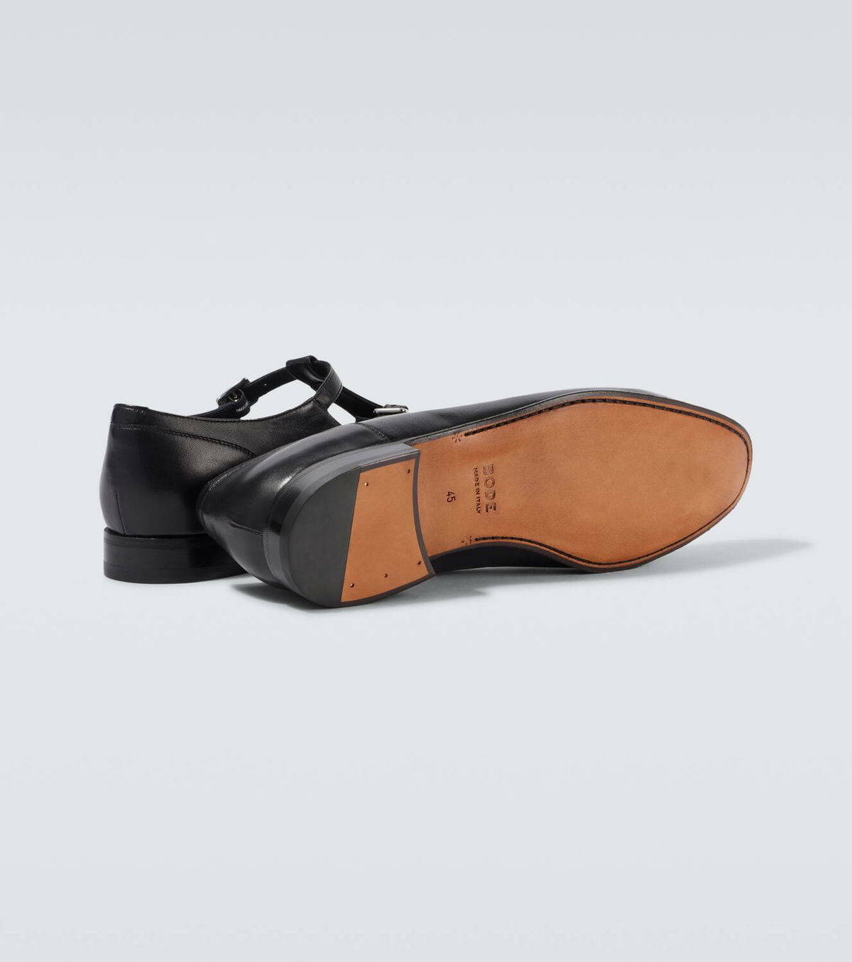 Bode School leather loafers