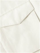 Brunello Cucinelli - Linen and Silk-Blend Field Jacket - White