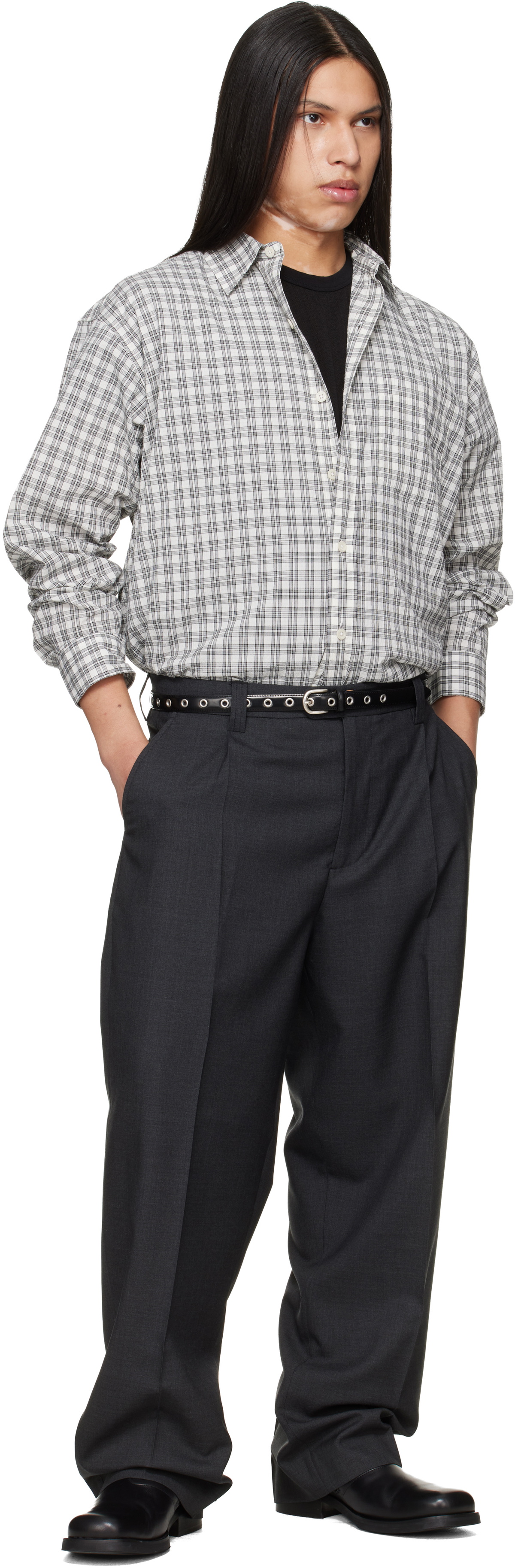 mfpen Gray Service Trousers