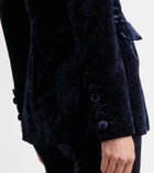 Alex Perry Velvet blazer
