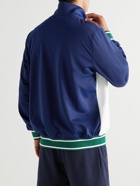 Nike Tennis - NikeCourt Heritage Colour-Block Tech-Jersey Track Jacket - Blue