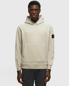 Stone Island Sweat Shirt Stretch Cotton Fleece, Garment Dyed Brown - Mens - Hoodies