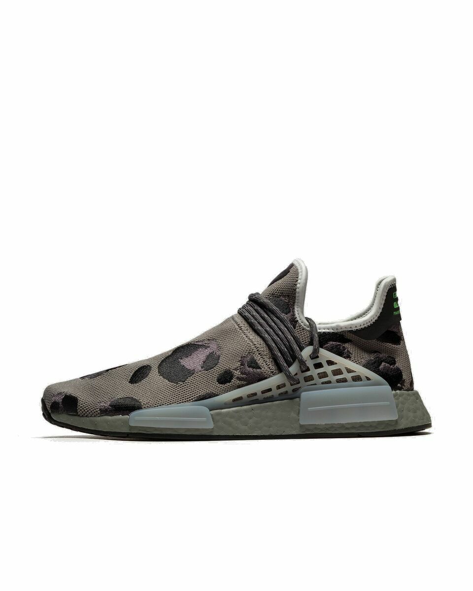 Photo: Adidas X Pharrell Williams Hu Nmd Animal Print Grey - Mens - Lowtop