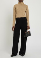 Eileen Fisher Ribbed Merino Wool top Beige