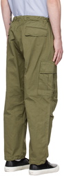 Comme des Garçons Homme Khaki Drawstring Cargo Pants