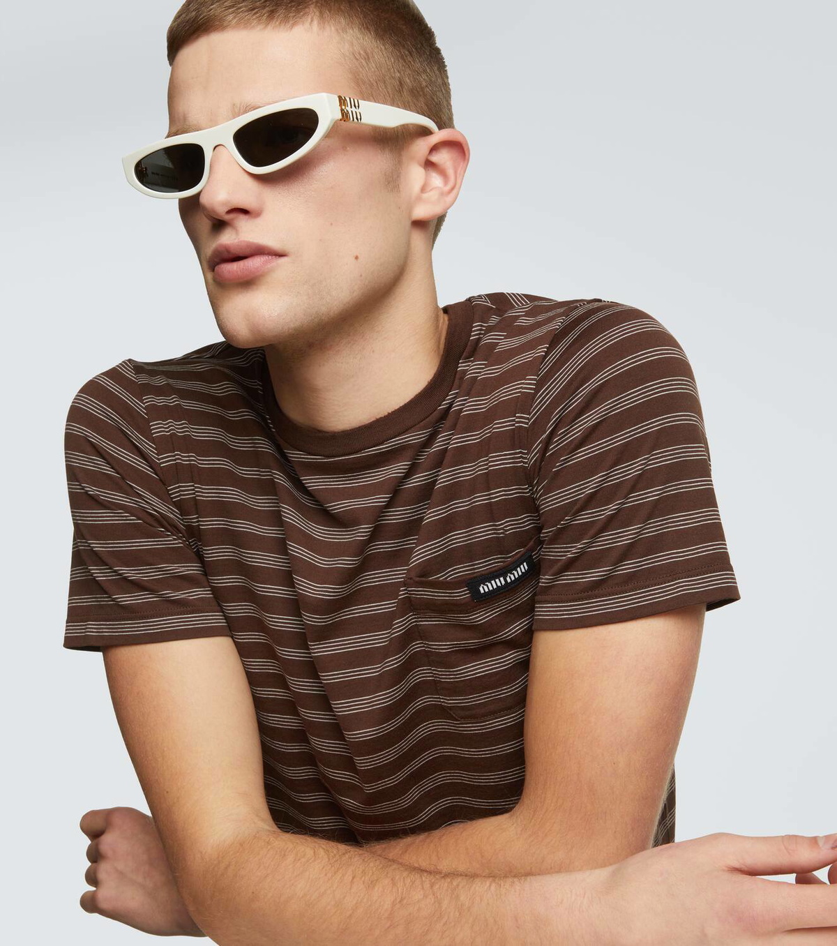 Miu Miu Miu Glimpse cat-eye sunglasses