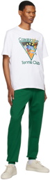Casablanca White 'Tennis Club Icon' T-Shirt