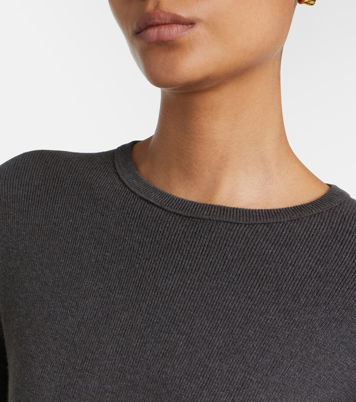 Lisa Yang Vivian cotton and cashmere sweater