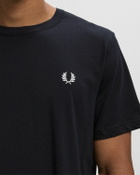 Fred Perry CREWNECKT-SHIRT Blue Mens Shortsleefe