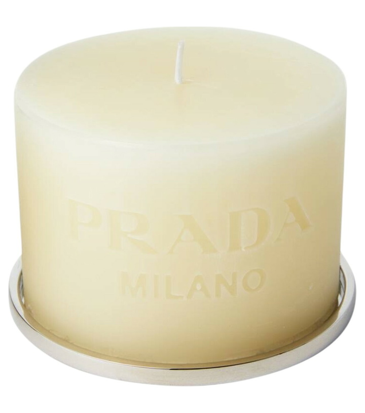 Photo: Prada Logo candle