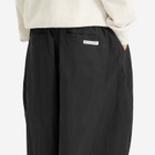 Anglan Men's Essential Easy Balloon Trousers in Black 
