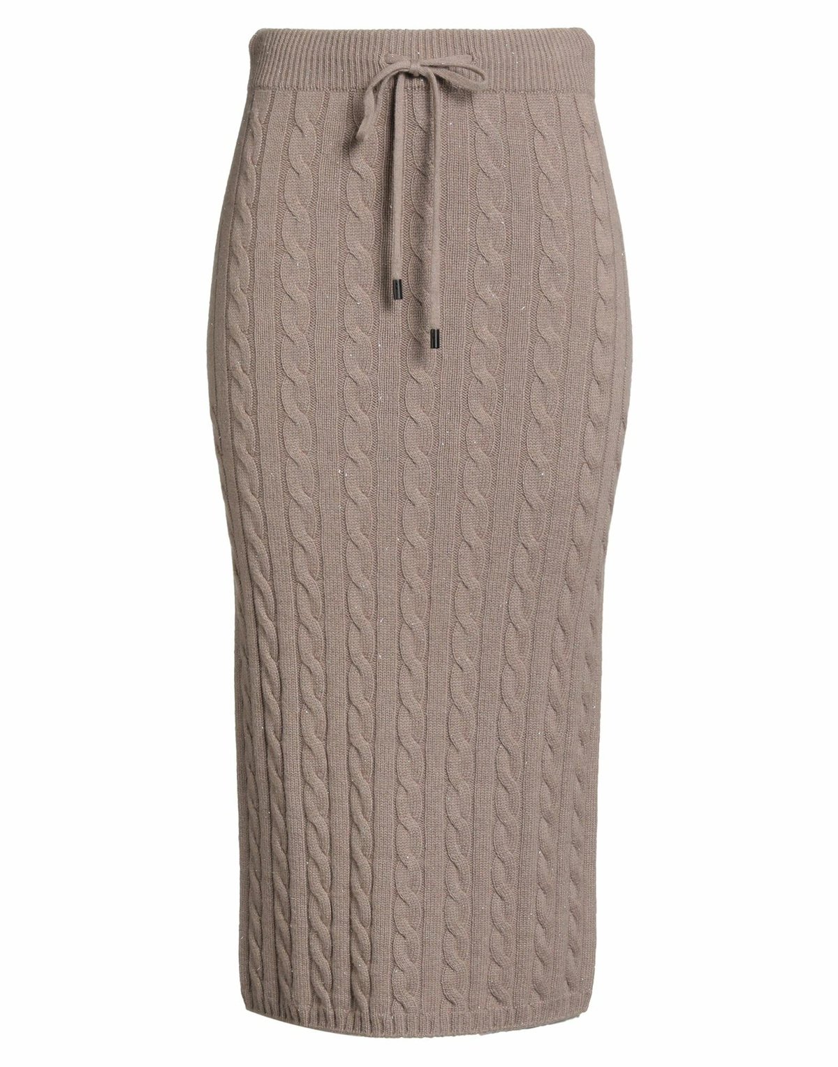 Peserico Womens Midi skirt Khaki