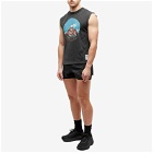 Satisfy Men's MothTech Graphic Muscle T-Shirt in Aged Black