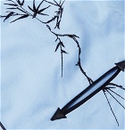 Haider Ackermann - Embroidered Cotton Western Shirt - Men - Light blue