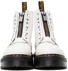 Dr. Martens White Zip Sinclair Boots