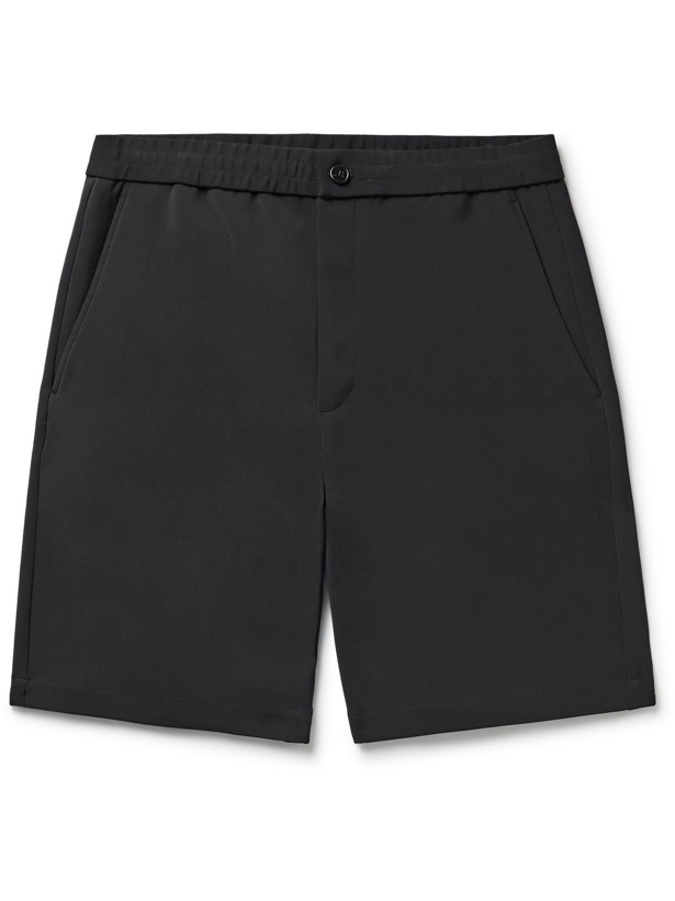 Photo: Theory - Norton Tech-Jersey Shorts - Black