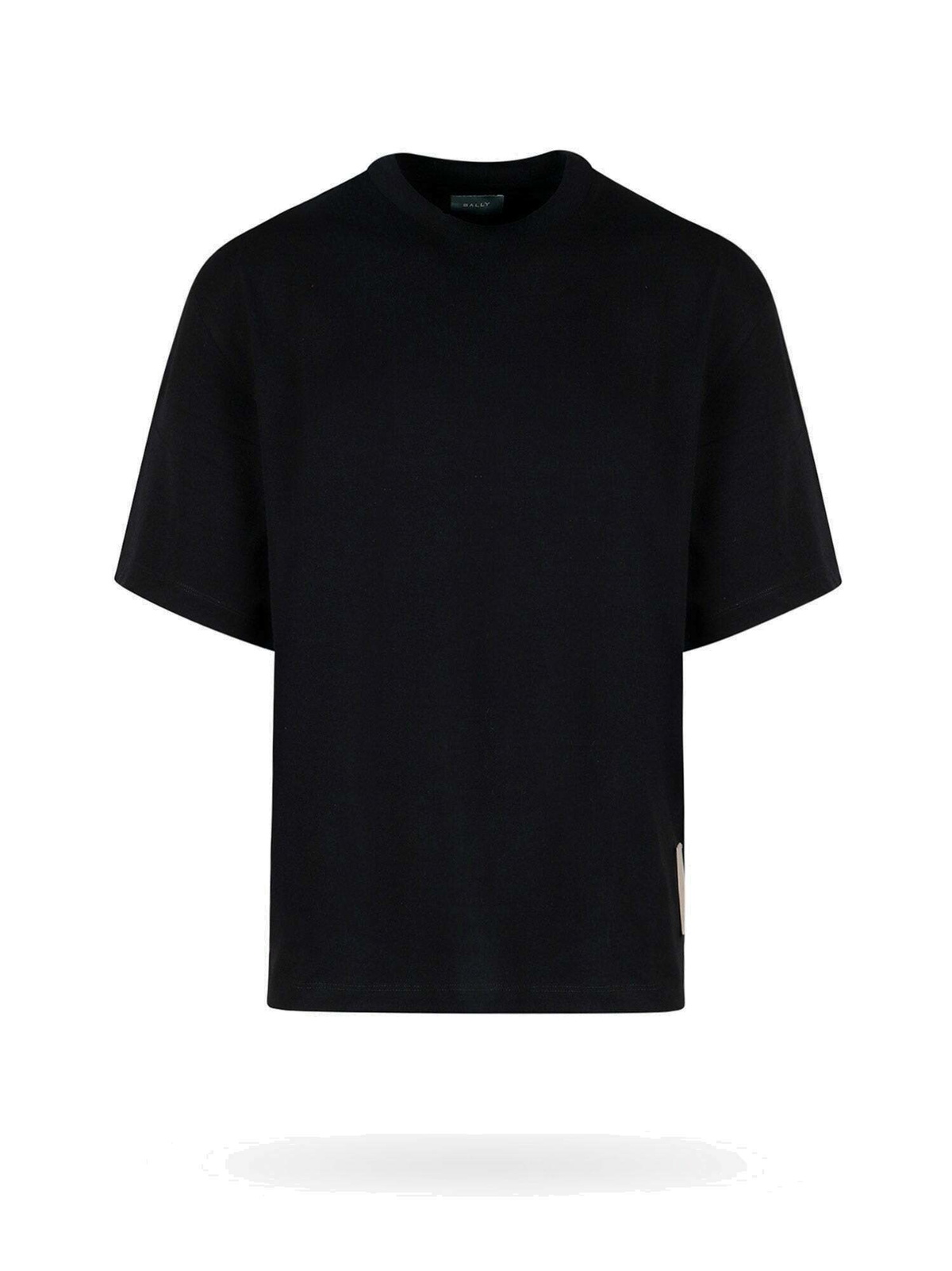 Tシャツ・カットソー Bally Black Cotton T-Shirt Bally T Shirt Black Mens Bally