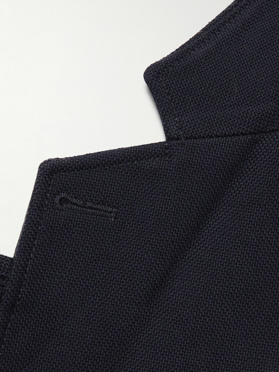Oliver Spencer - Solms Textured-Cotton Blazer - Blue