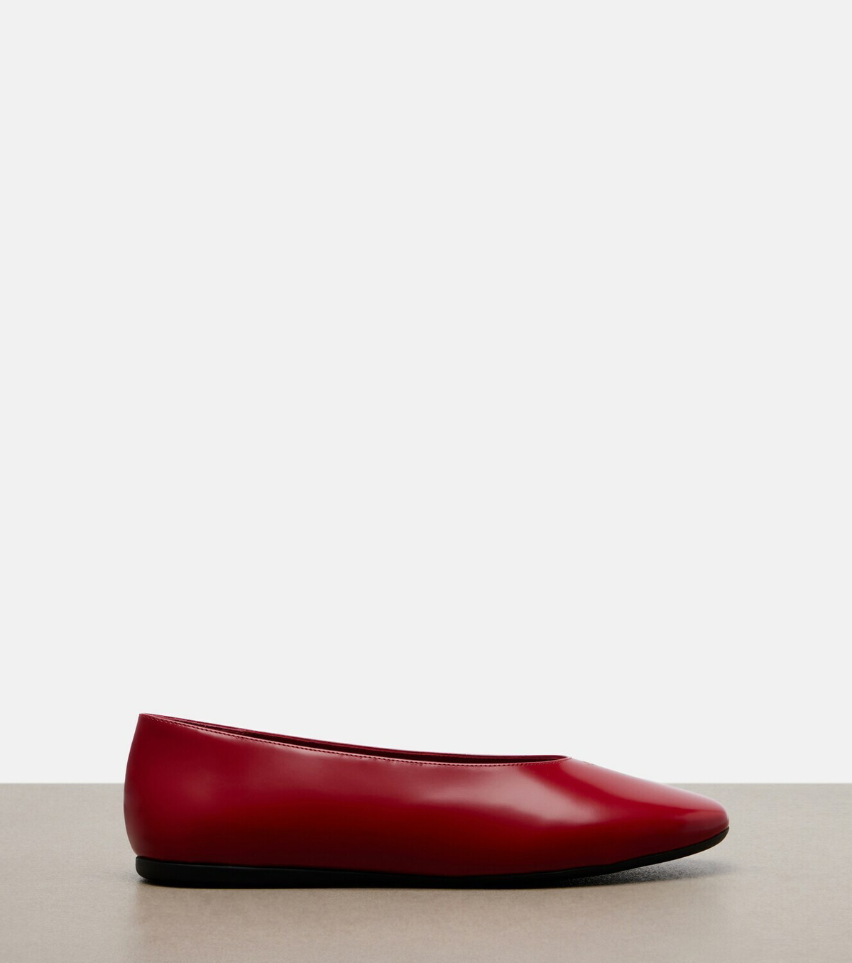 Prada Leather ballet flats