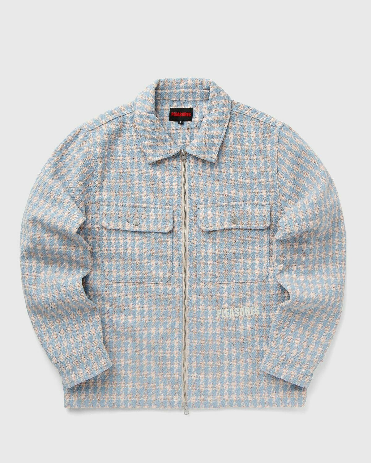 Pleasures Folklore Work Jacket Blue Overshirts