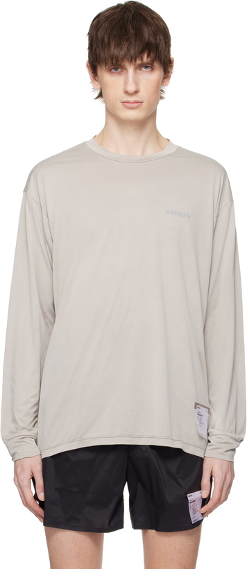 Photo: Satisfy Beige AuraLite Long T-shirt
