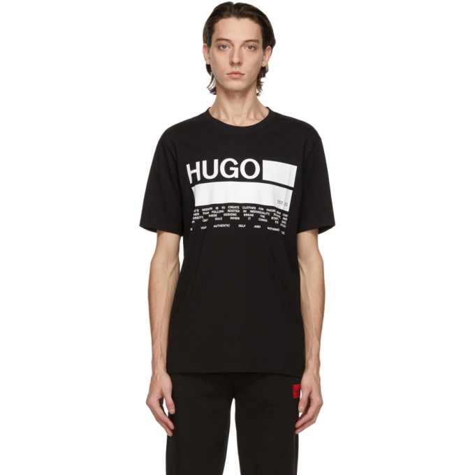 Photo: Hugo Black Dangri T-Shirt