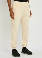Represent Owners Club Logo-print Cotton Sweatpants Cream