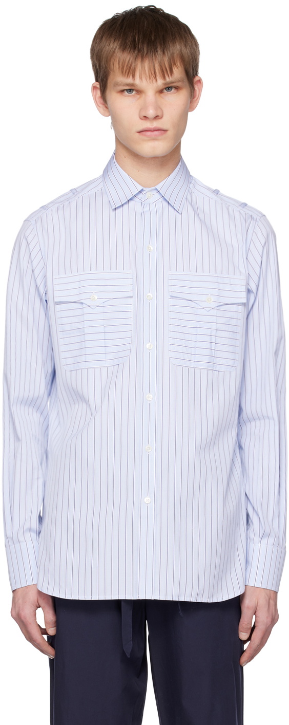 Sébline Blue Safari Shirt