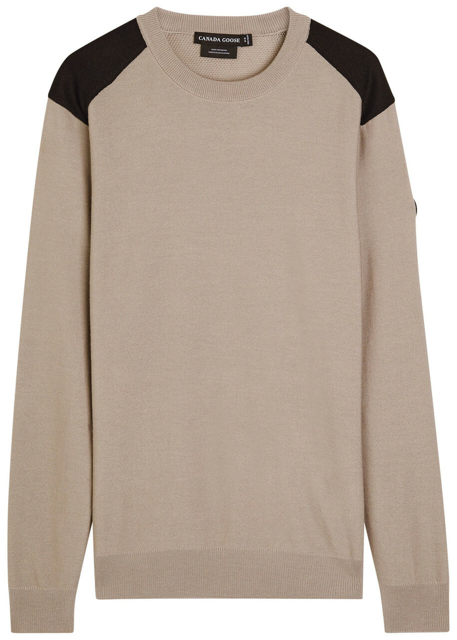 Canada Goose Dartmouth Wool Jumper Beige