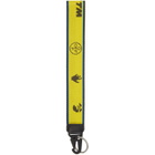 Off-White Yellow and Black Hybrid Industrial Keychain