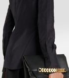 Victoria Beckham Tie-front silk blouse