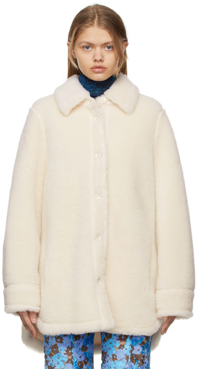 Stand Studio White Veron Jacket