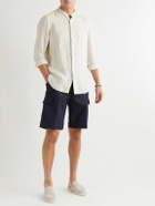 Loro Piana - Babouche Walk Suede Backless Loafers - Neutrals