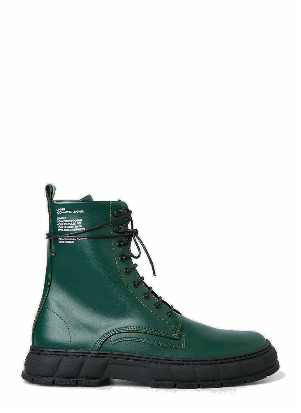 Photo: 1992 Apple Leather Boots in Dark Green