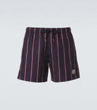 Moncler Striped swim trunks
