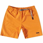 Gramicci Men's Shell Packable Short in Foggy Orange